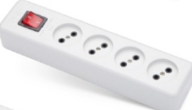 چهار خانه بدون ارت 1/8 متری نیک 307 در کارتن 20 عدد 